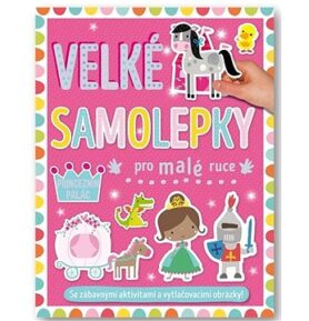 Velké samolepky pro malé ruce Princeznin palác