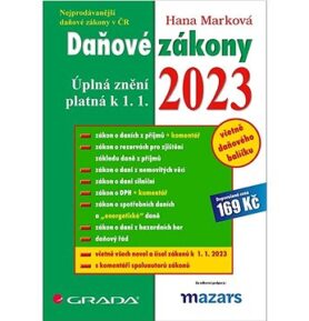 Daňové zákony 2023: úplná znění k 1. 1. 2023