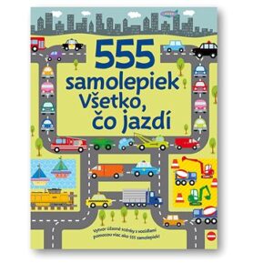 555 samolepiek Všetko, čo jazdí