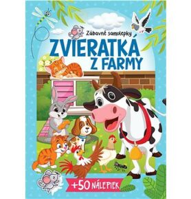 Zvieratká z farmy Zábavné samolepky: +50 nálepiek