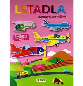 Letadla Samolepková knížka: Samolepky k opakovanému použití