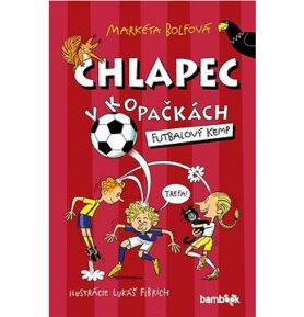 Chlapec v kopačkách Futbalový kemp