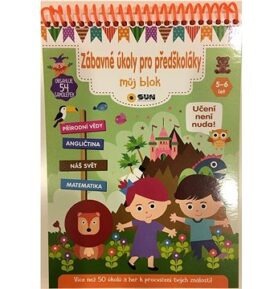 Zábavné úkoly pro předškoláky 5-6 let: můj blok