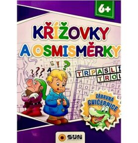 Křížovky a osmisměrky: Zábavná cvičebnice