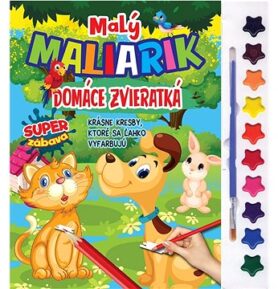 Malý maliarik Domáce zvieratká