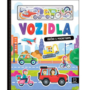 Vozidla: Knížka s magnetkami