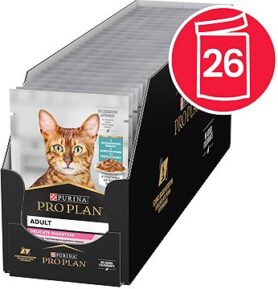 Pro Plan Cat Delicate mořské ryby ve šťávě 26 × 85 g
