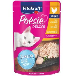 Vitakraft Cat mokré krmivo Poésie Délice kuřecí Junior 85g