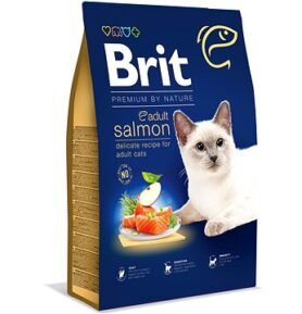 Brit Premium by Nature Cat Adult Salmon 8 kg