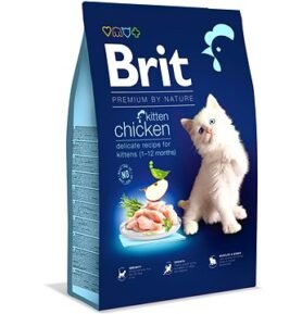 Brit Premium by Nature Cat Kitten Chicken 8 kg