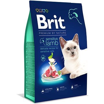 Brit Premium by Nature Cat Sensitive Lamb 8 kg