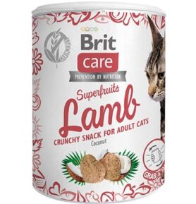 Brit Care Cat Snack Superfruits Lamb 100 g