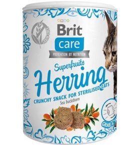 Brit Care Cat Snack Superfruits Herring 100 g