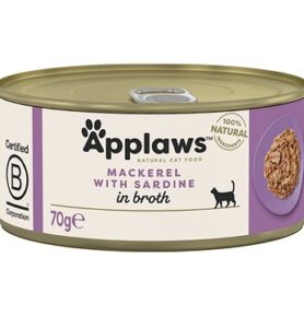 Applaws konzerva Makrela a sardinky 70 g