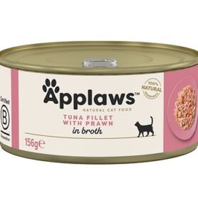 Applaws konzerva Tuňák a krevety 156 g