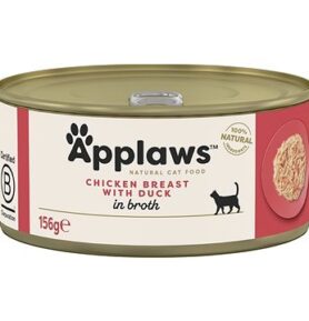 Applaws konzerva Kuřecí prsa a kachna 156 g