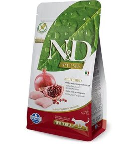 N&D Prime Cat Neutered Chicken & Pomegranate 5 kg