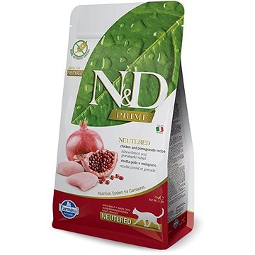 N&D Prime Cat Neutered Chicken & Pomegranate 5 kg