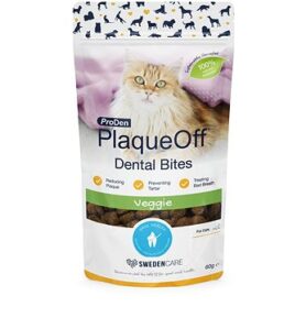 ProDen PlaqueOff Dental Bites Cat 60 g