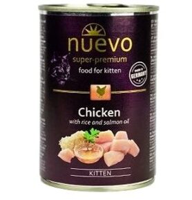 Nuevo kotě kuře konzerva 400 g