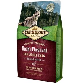 Carnilove Granule s kachnou a bažantem pro dospělé kočky 2 kg