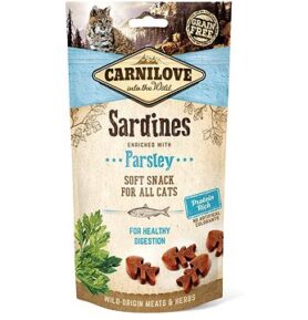Carnilove Cat Semi Moist Snack Sardine enriched with Parsley 50 g