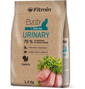Fitmin Purity Cat Urinary s čerstvým krůtím pro zdravé močové cesty 1,5 kg