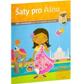 Šaty pro AŠNU – Kniha samolepek