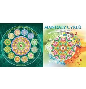 Bhakti Mandaly na celý rok, věčný, nástěnný kalendář + Mandaly cyklů
