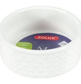 Zolux Miska Margot bílá 100 ml