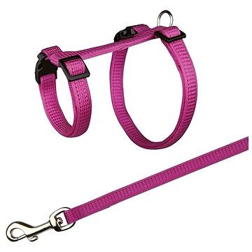 Trixie Postroj s rychlouzávěry s vodítkem pro králíka 25-44/1cm 1,25m
