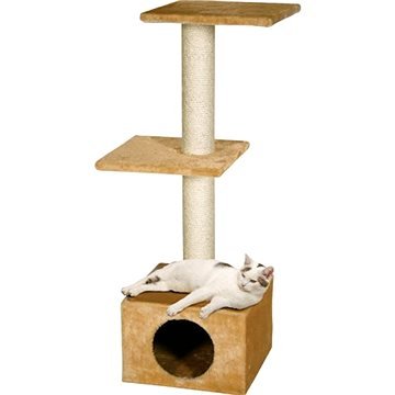 MAGIC CAT odpočívadlo Alexia 35 × 35 × 109 cm béžové