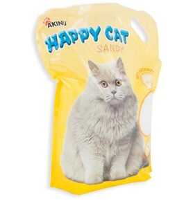 Akinu Happy Cat Sandy jemný 0,5 - 2 mm 7,2 l