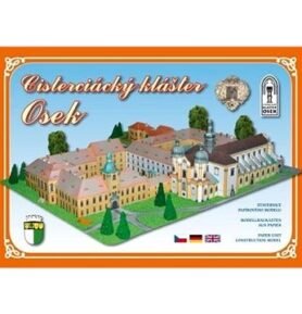 Cisterciácký klášter Osek: Stavebnice papírového modelu