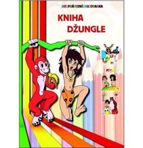 Rozprávková maľovanka Kniha džungle