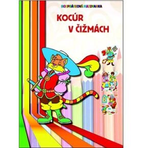 Rozprávková maľovanka Kocúr v čižmách