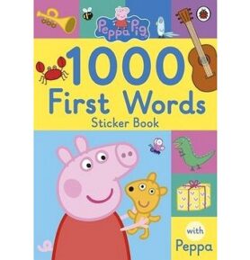 Peppa Pig: 1000 First Words Sticker Book