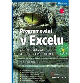 Programování v Excelu 2013 a 2016: Záznam, úprava a programování maker