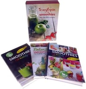 To najlepšie zo smoothies: BOX 3 ks Viac ako 1000 receptov
