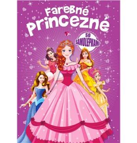 Farebné princezné: So samolepkami