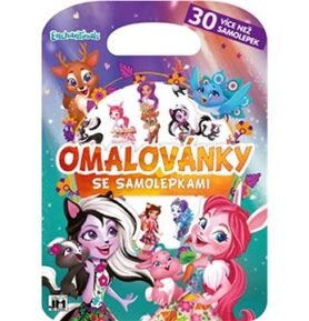 Omalovánka se samolepkami Enchantimal