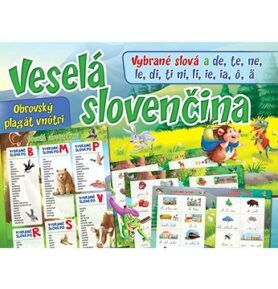 Veselá slovenčina: Vybrané slová, Obrovský plagát vnútri