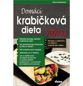 Domácí krabičková dieta 7000 kJ: Recepty a jídelníčky na 7000 kJ, a téměř bez vážení