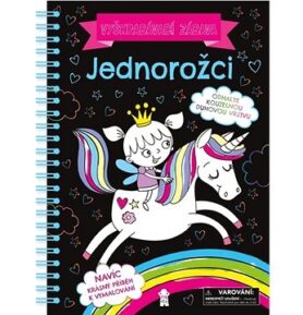 Vyškrabávací zábava Jednorožci