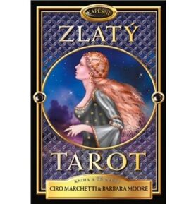 Kapesní Zlatý tarot: Kniha a 78 karet