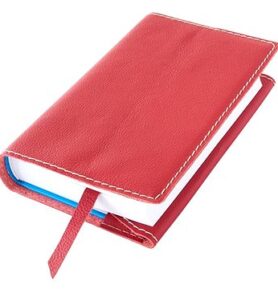 Obal se záložkou K264 Červený XL