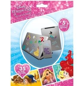 Sada technických samolepek Disney princezny