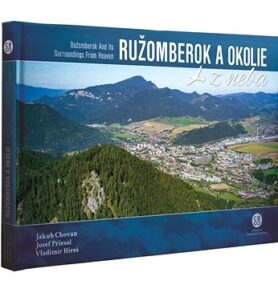 Ružomberok  a okolie z neba