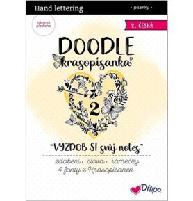 DOODLE Krasopísanky VYZDOB SI svůj notes: 2. česká