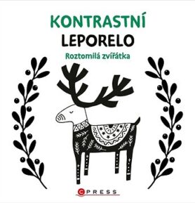 Kontrastní leporelo Roztomilá zvířátka